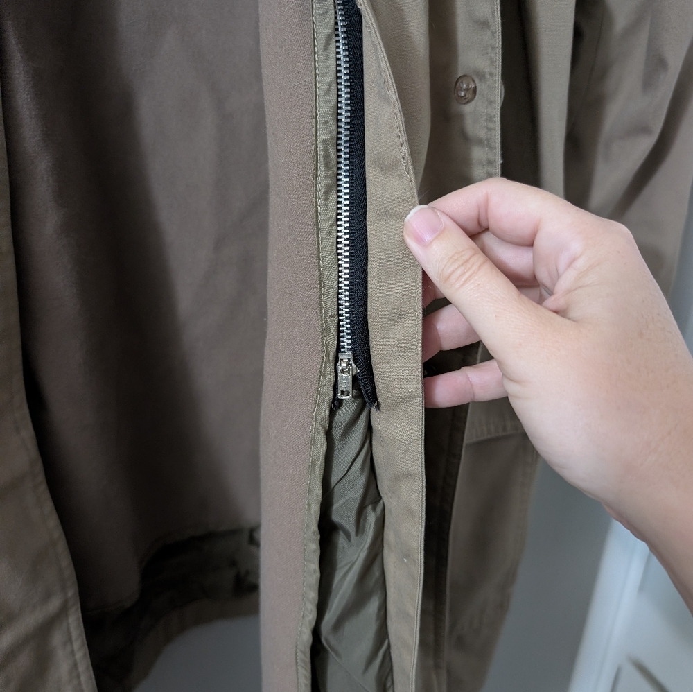 London Fog Women's Tan Trench Coat - Picture 3 of 4